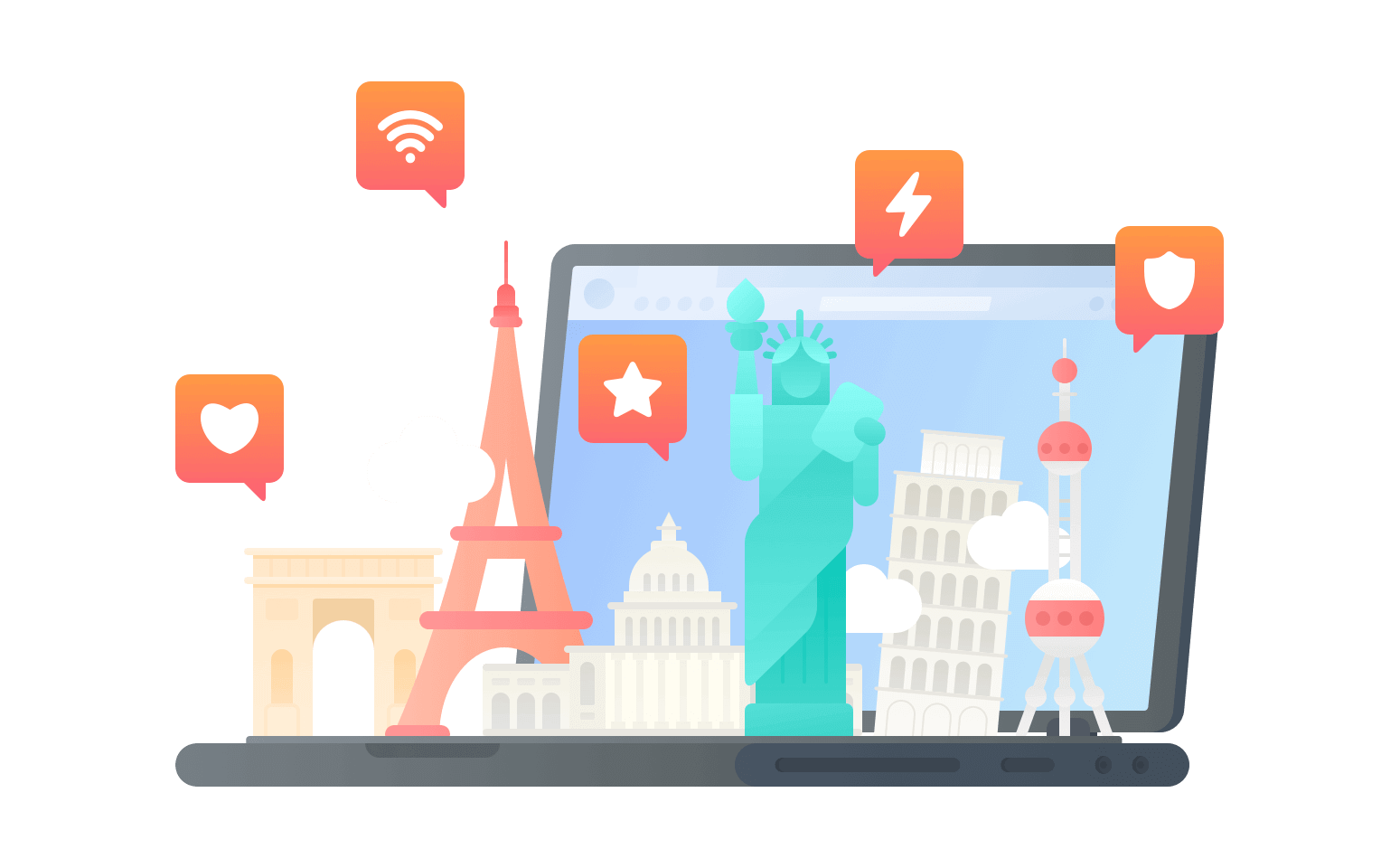 在秘鲁连接到中国的软件 - 翻回VPN
